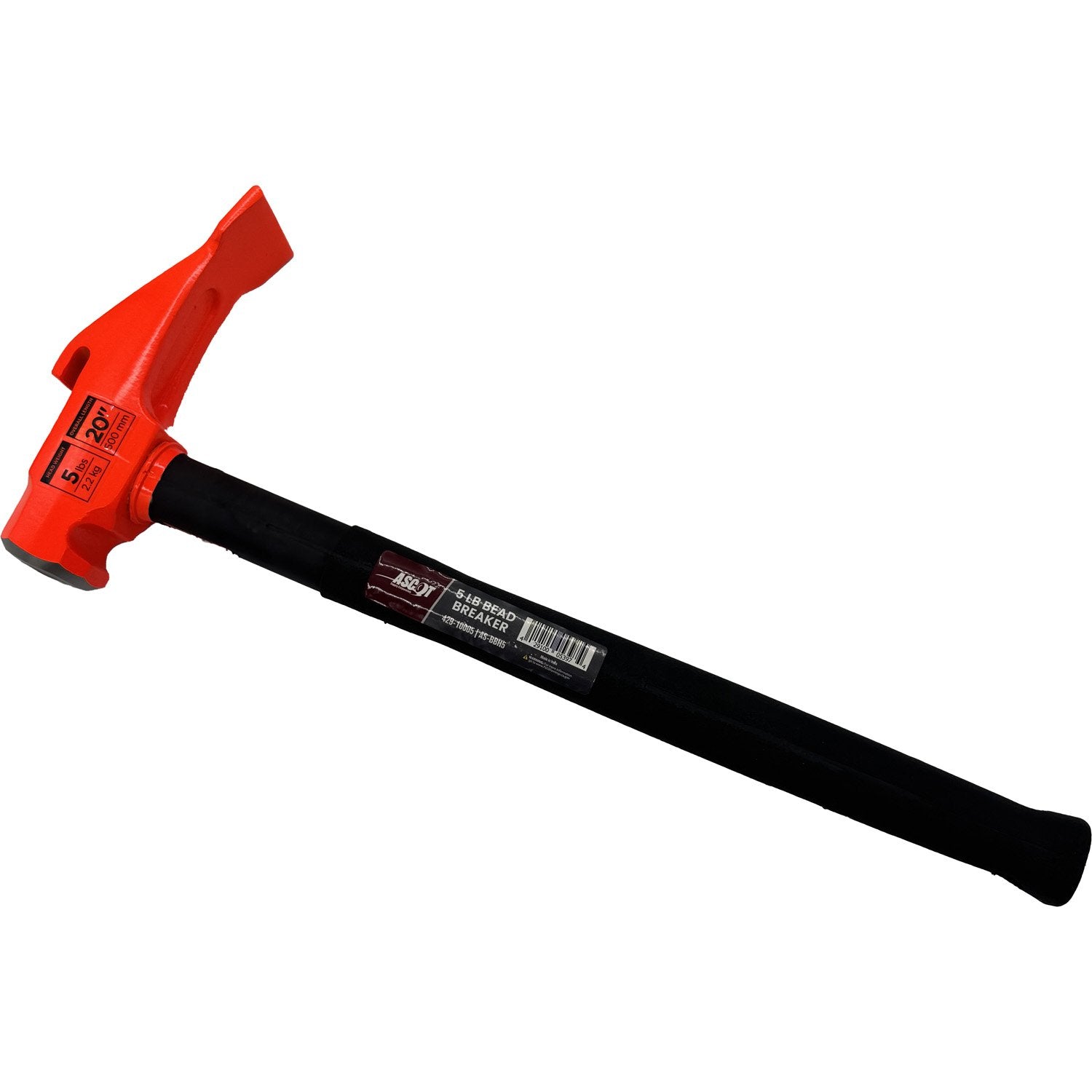 Ascot 20" 5lb Steel Duck Billed Tire Bead Breaking Hammer