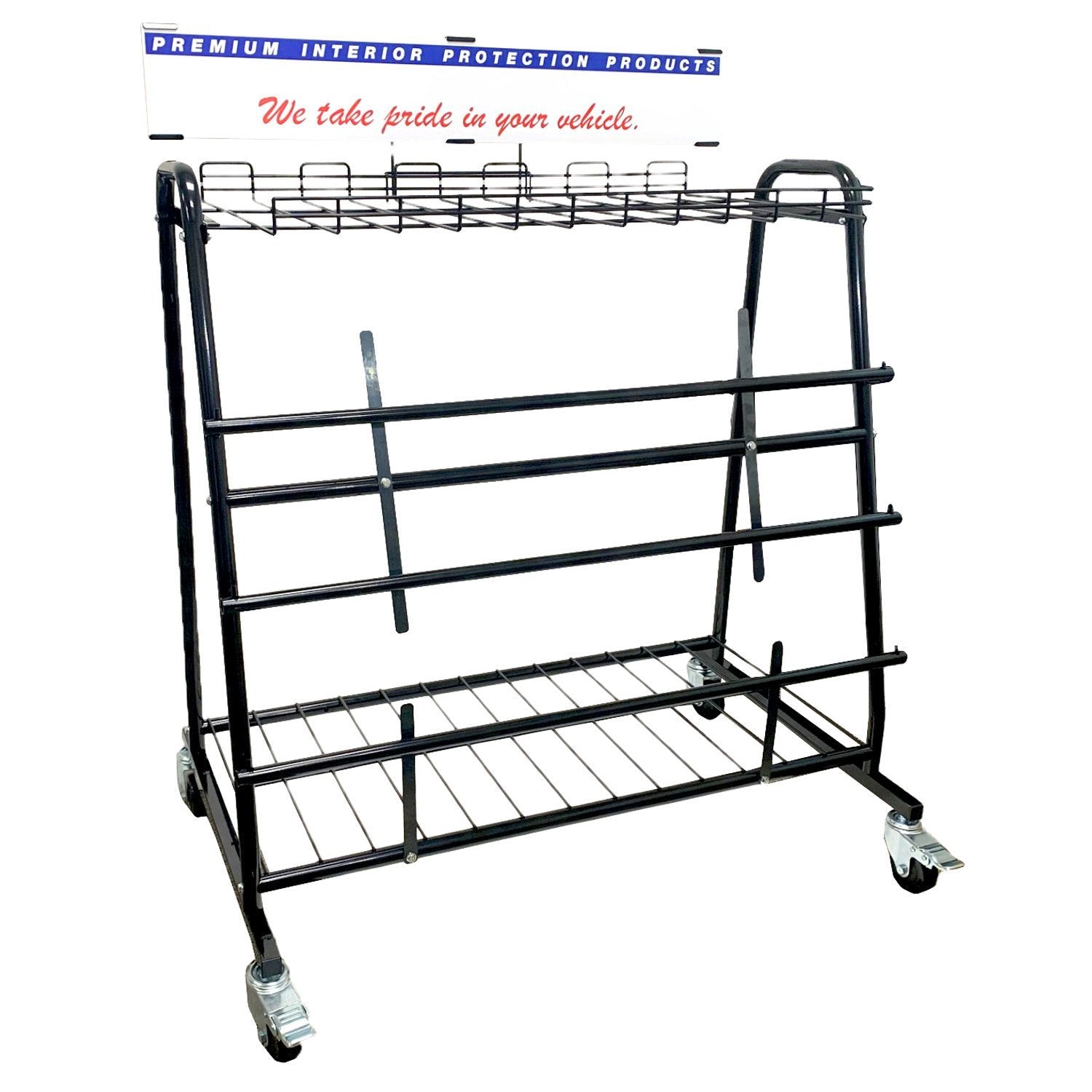 Ascot PRO399-98894 Floor Display Rack - Retail Product Stand for Store Interior Protection