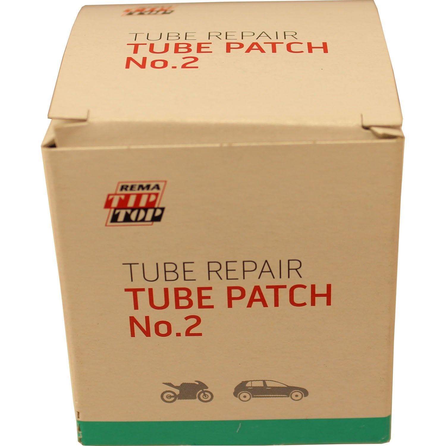 REMA TIP TOP B-2 1-3/4" Round Black Edge Tube Patch - Box of 30