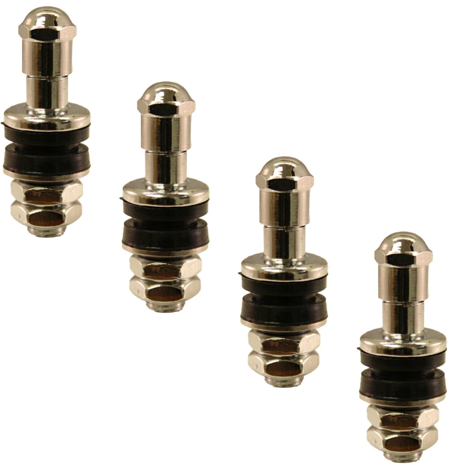 TV6010 Einky 3/4" High Performance No Show Chrome Plated Valve Stem Pack of 4