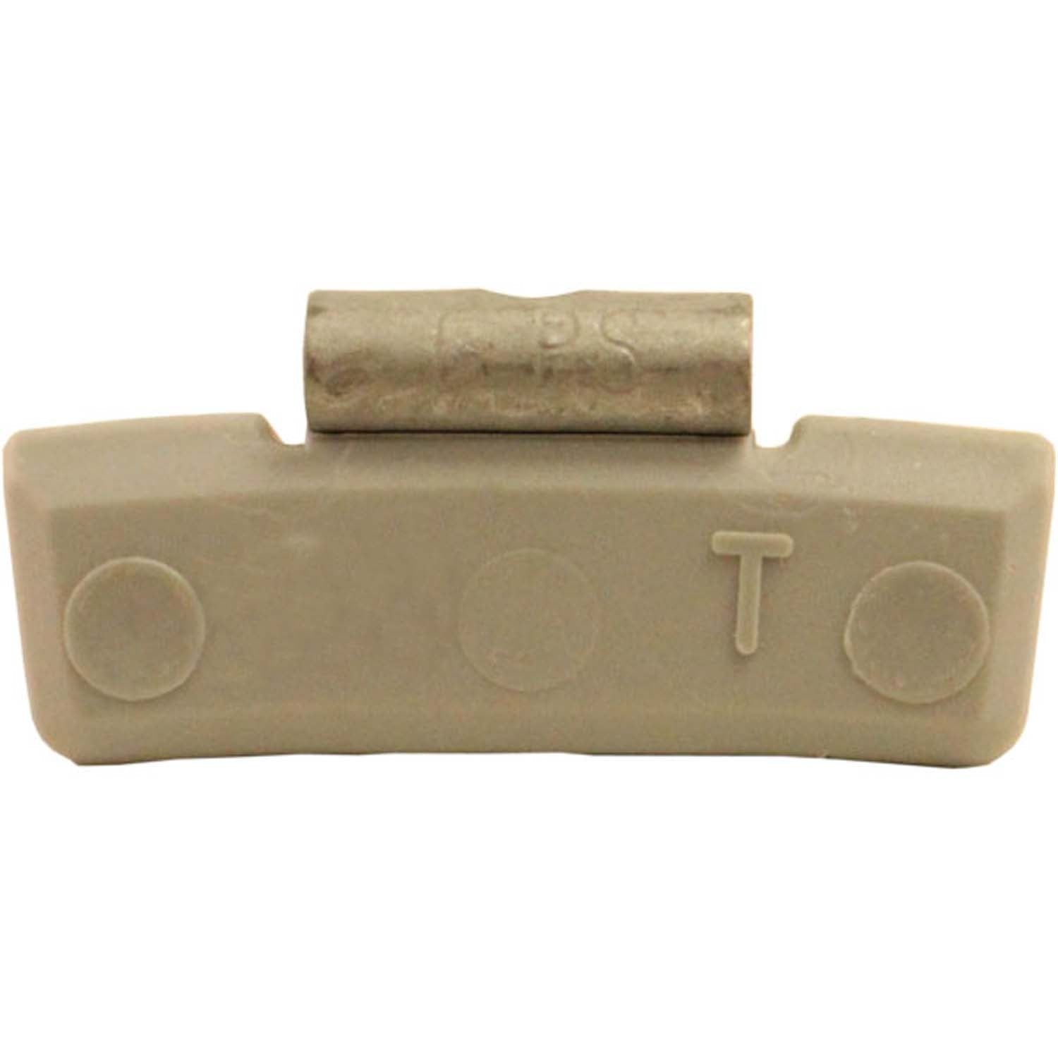 Plombco TPS075 Plasteel Clip-On Wheel Weight 0.75 oz - Box of 25