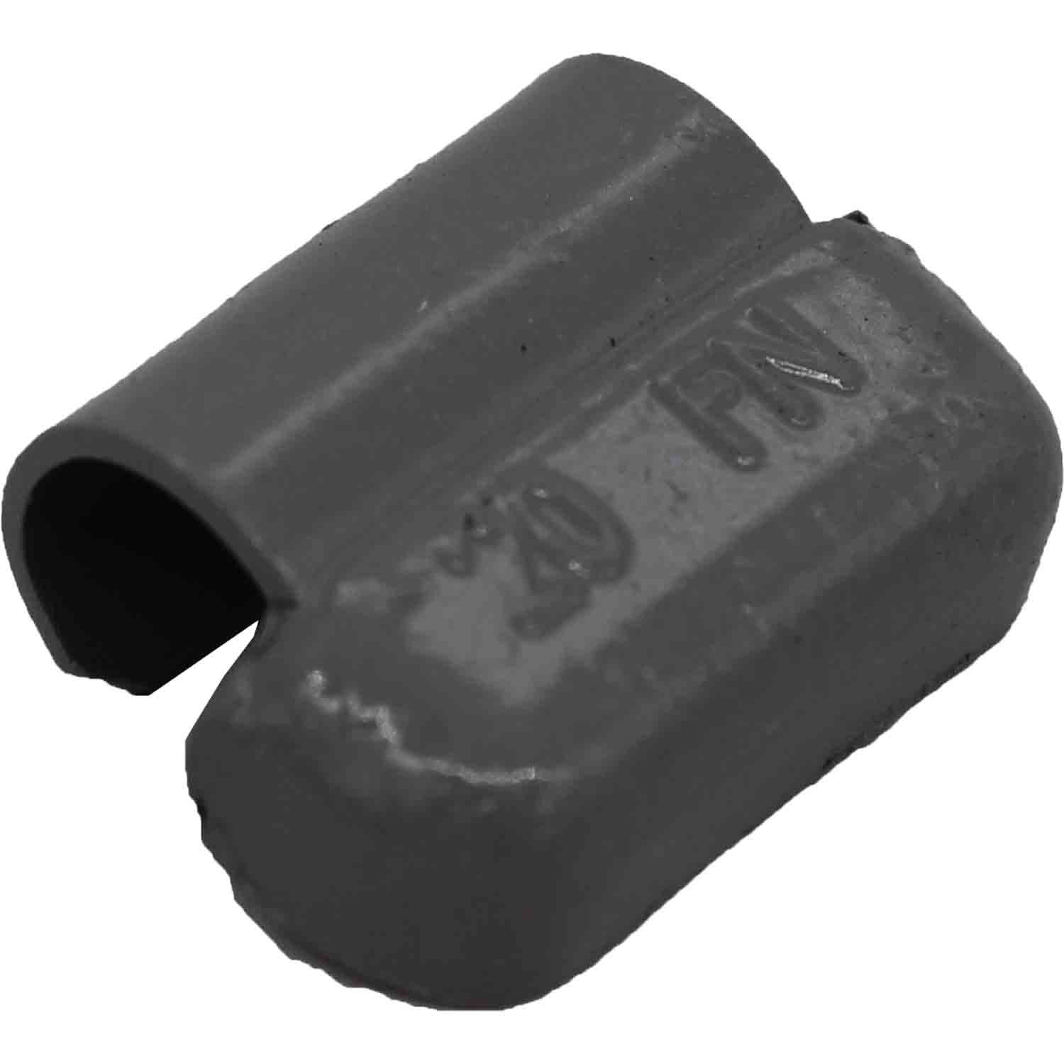 Ascot FN Style Coated Lead Clip-On Wheel Weight 20gm (.75oz) - Box of 25