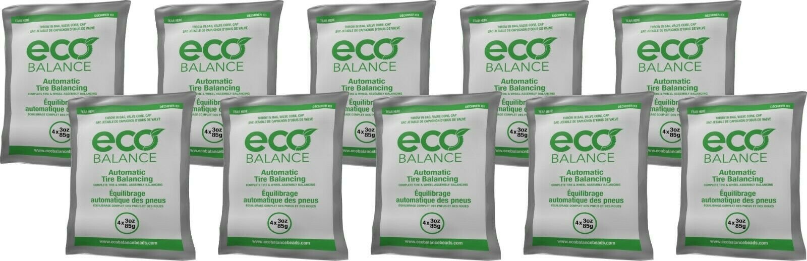 ECO Balance 03EB Tire Balancing Beads 3oz Pack of 10
