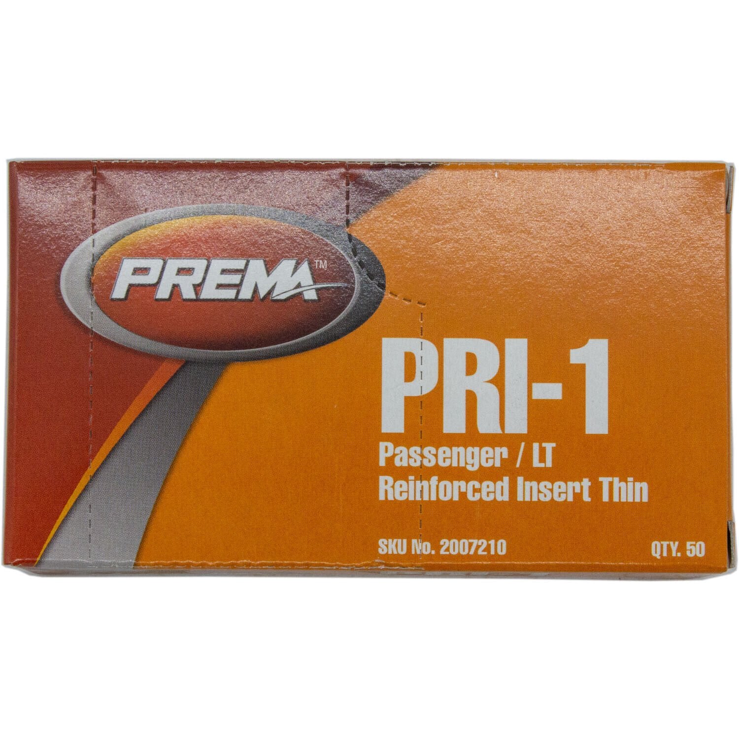 Prema PRI-1 Reinforced Insert Thin 3-3/4" Long - Box of 50