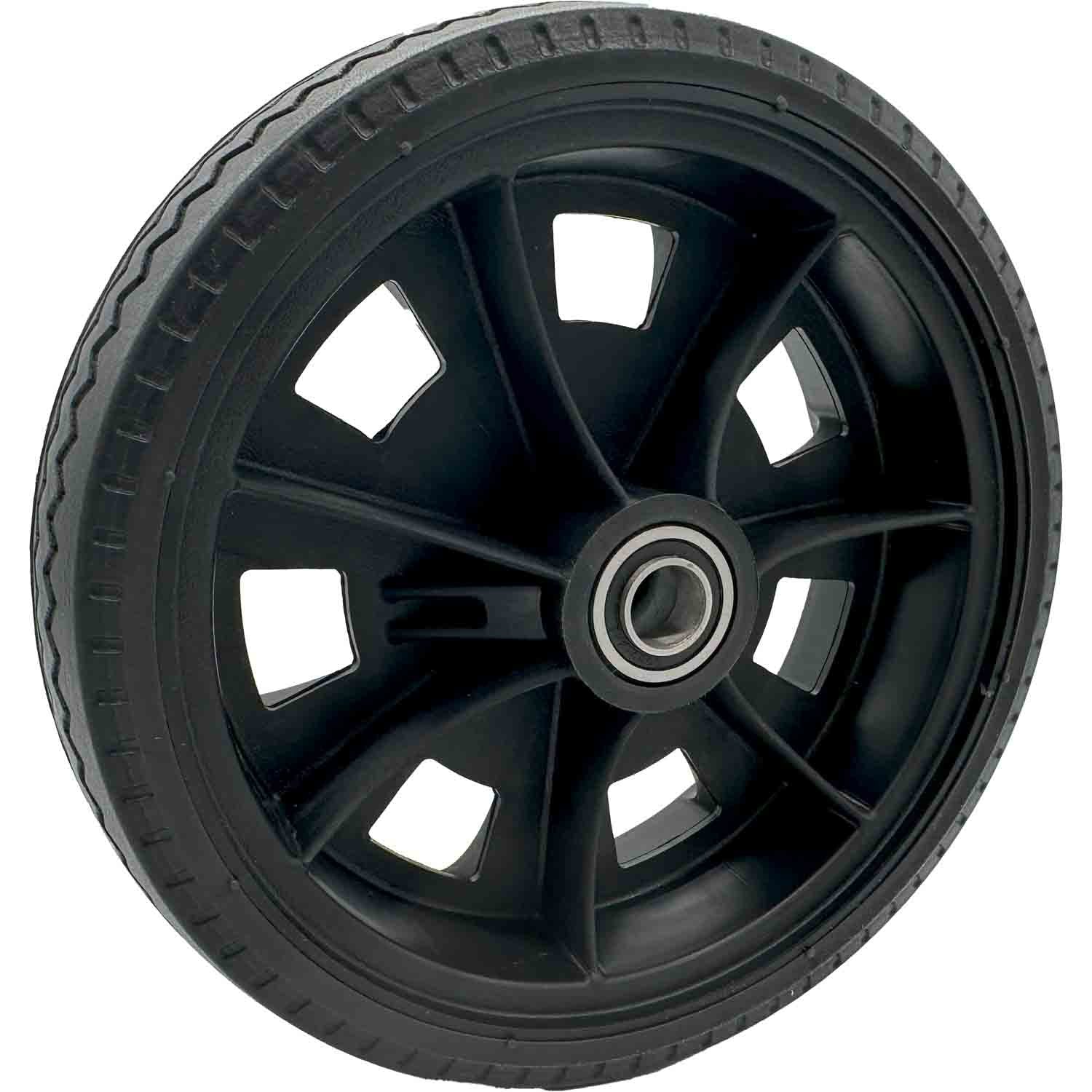 Marathon 30041P Flat Free All Purpose Utility Tire on Plastic Rim 10x3 3/4" Bore
