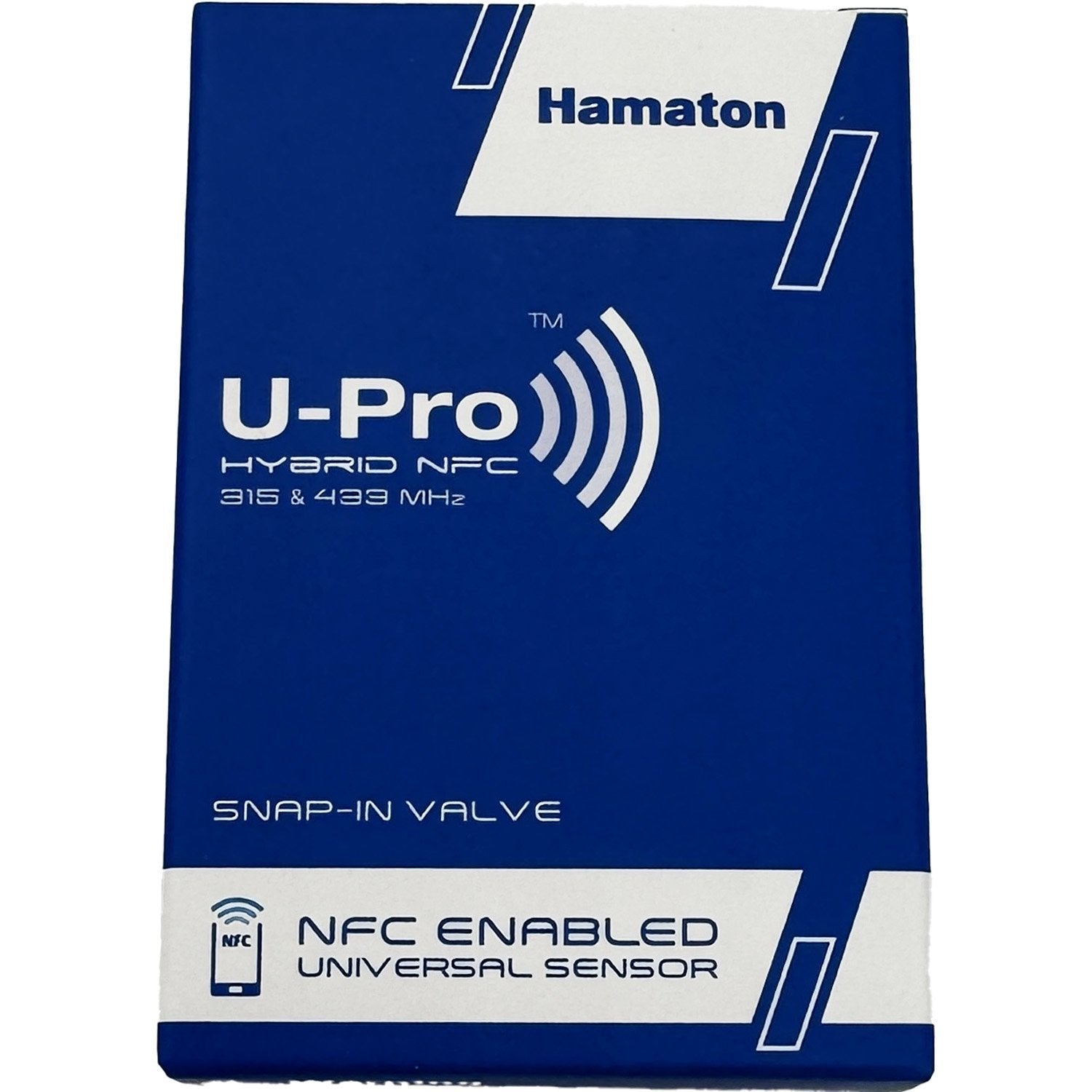Hamaton U-Pro HTS-A78EG Hybrid NFC TPMS Universal Sensor with Snap-in Valve Stem
