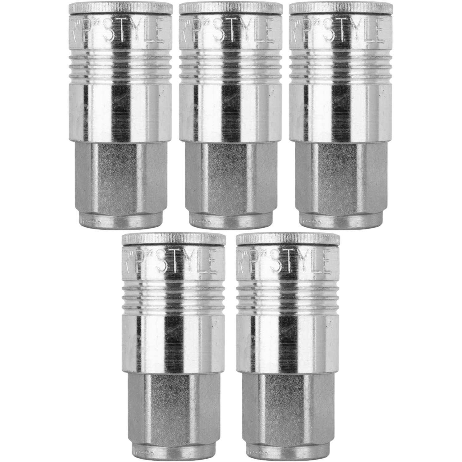 Milton 1805 3/8" FNPT P Style Coupler Pack of 5