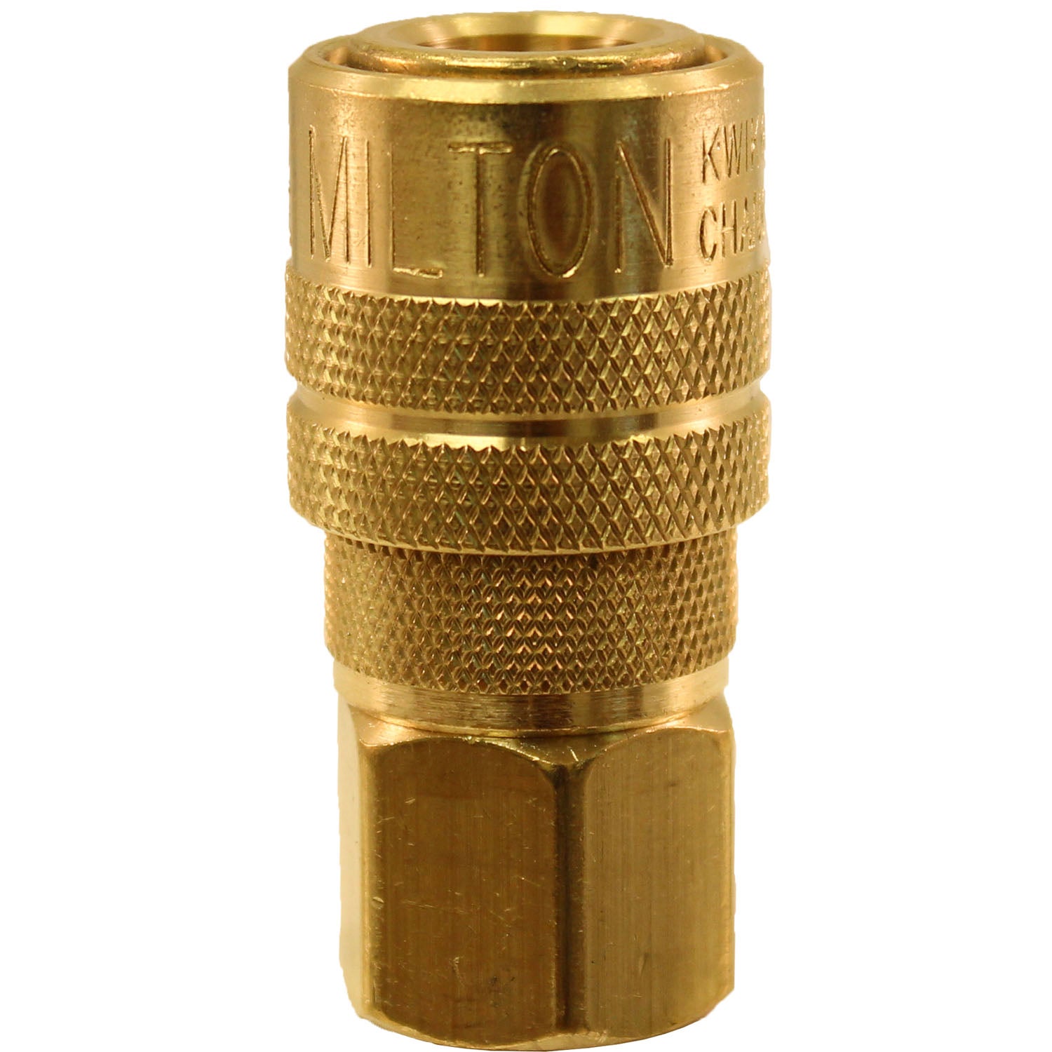 Milton 715 1/4" FPT M-Style Coupler