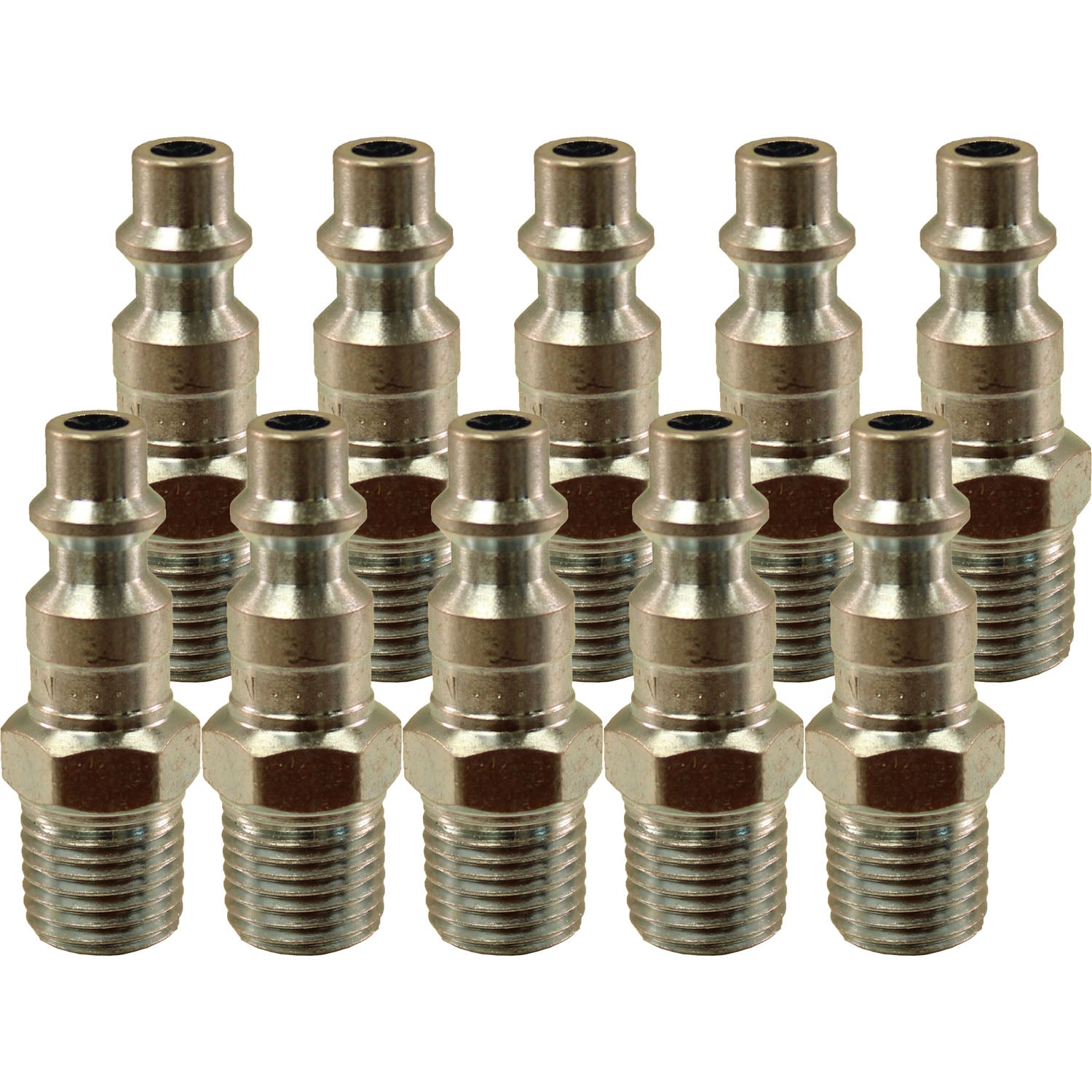 Milton 727 1/4" MNPT M Style Plug Pack of 10