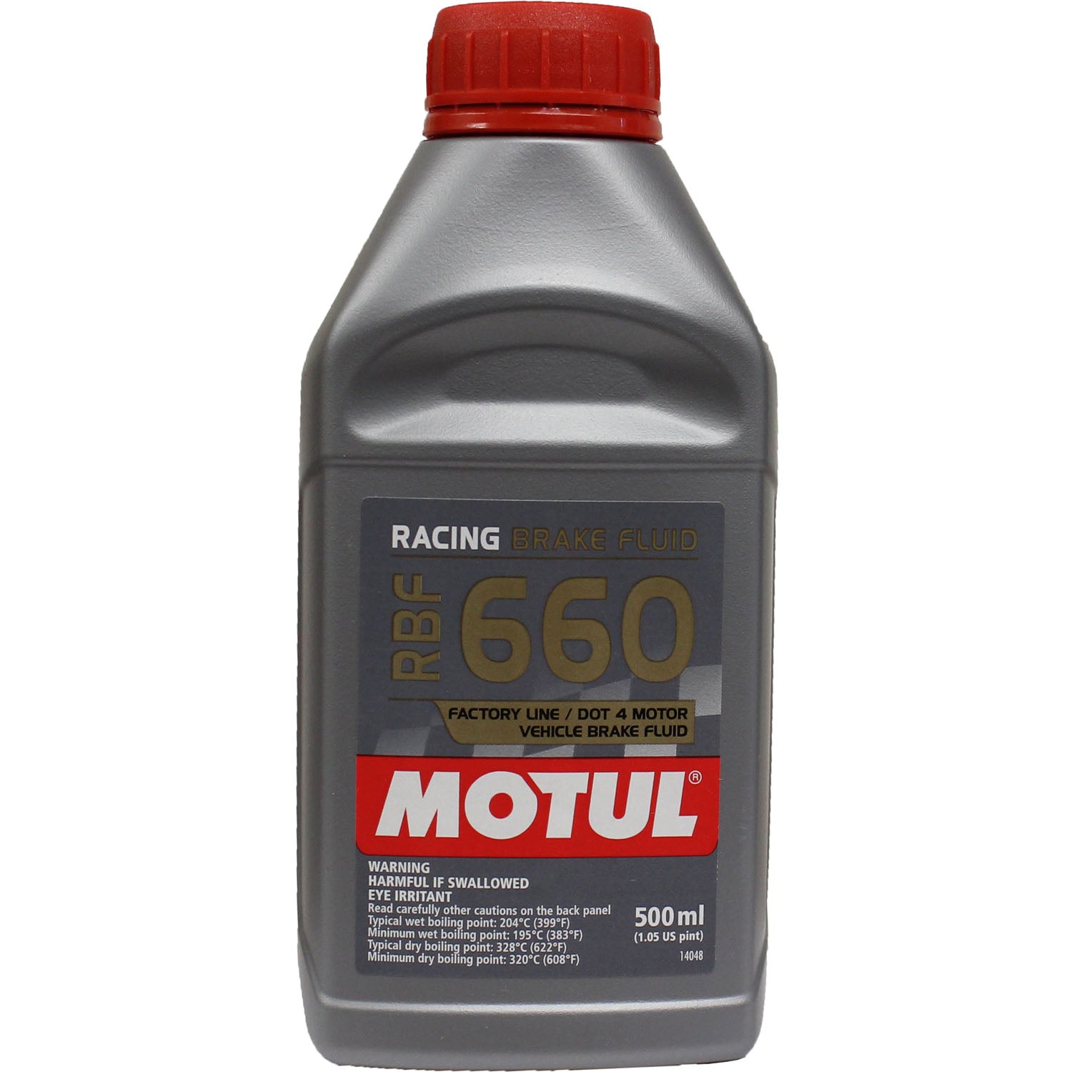 Motul RBF 660 Factory Line DOT 4 Racing Brake Fluid - 500ml