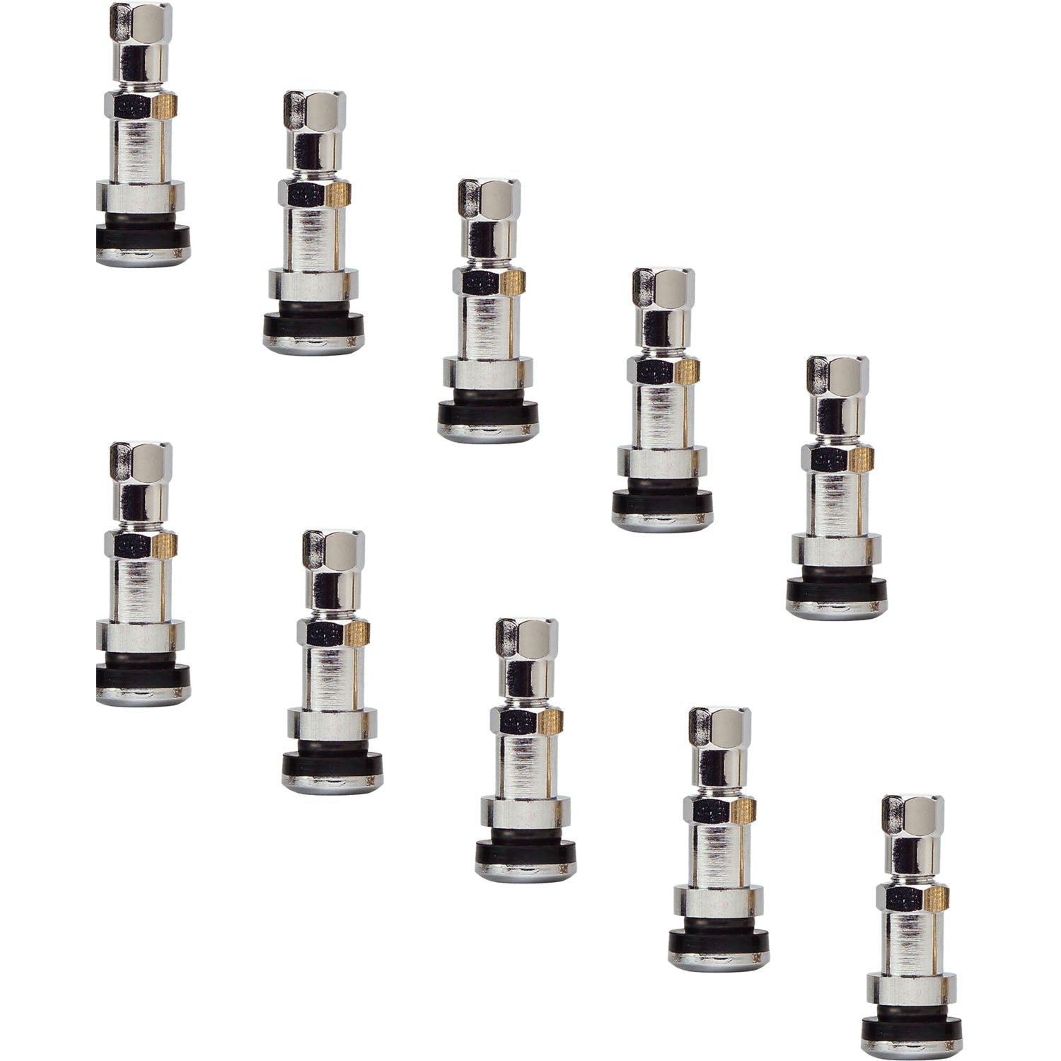 N-1600 Valve Stem for Ford F-Series 16" Aluminum Dual Wheels Pack of 10