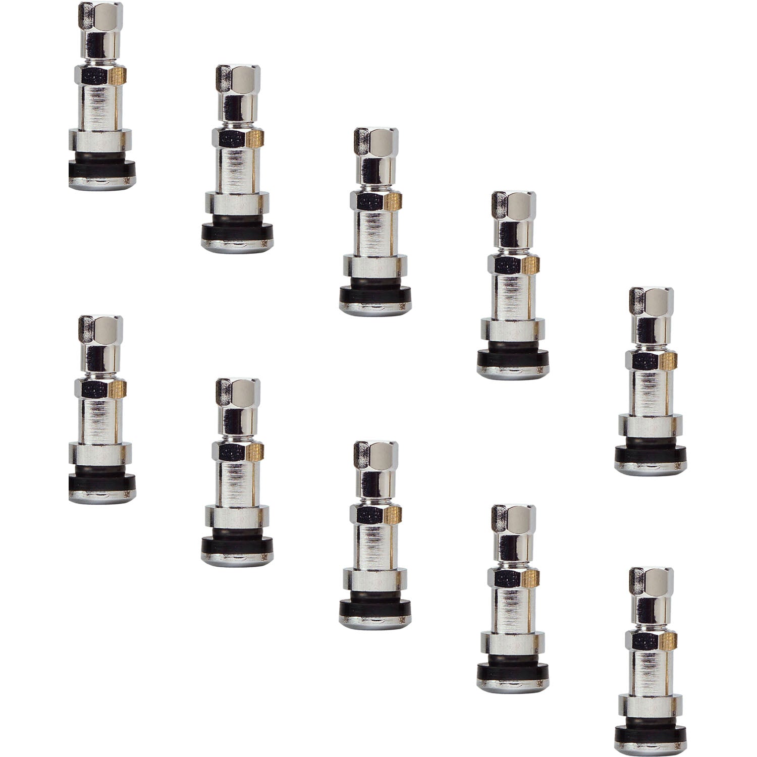 N-1600 Valve Stem for Ford F-Series 16" Aluminum Dual Wheels Pack of 10