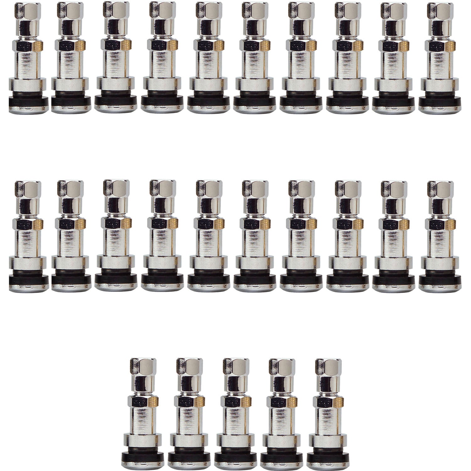 N-1600 Valve Stem for Ford F-Series 16" Aluminum Dual Wheels Pack of 25
