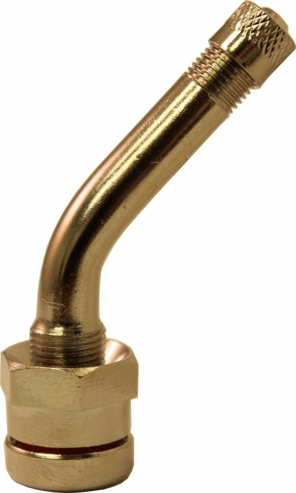 TR543C .93" x 1.43" with 45° Bend Truck Aluminum Wheel Valve Stem Pack of 10