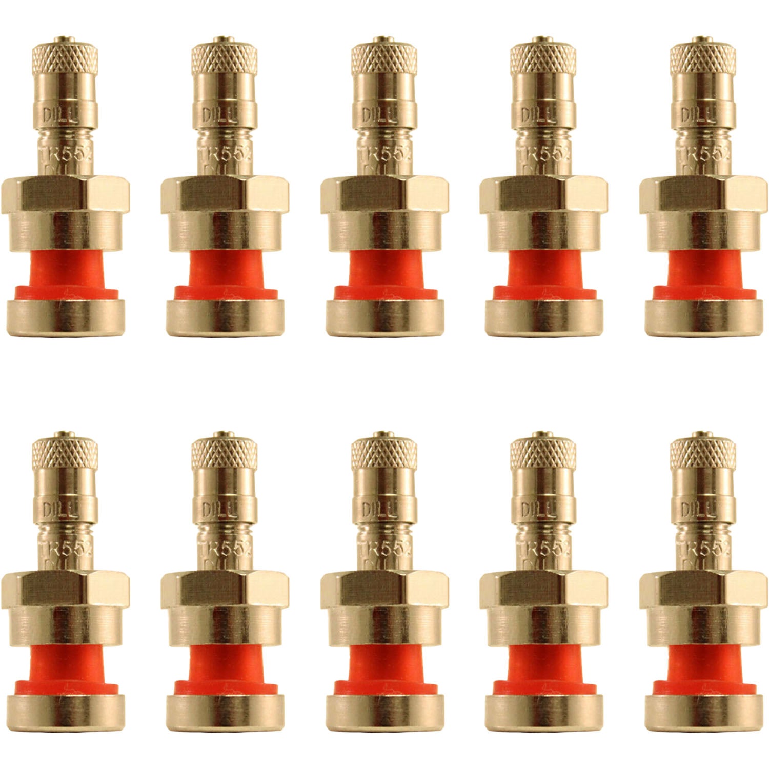 TR552 1.26" Metric Aluminum Wheel Truck Valve Stem Pack of 10