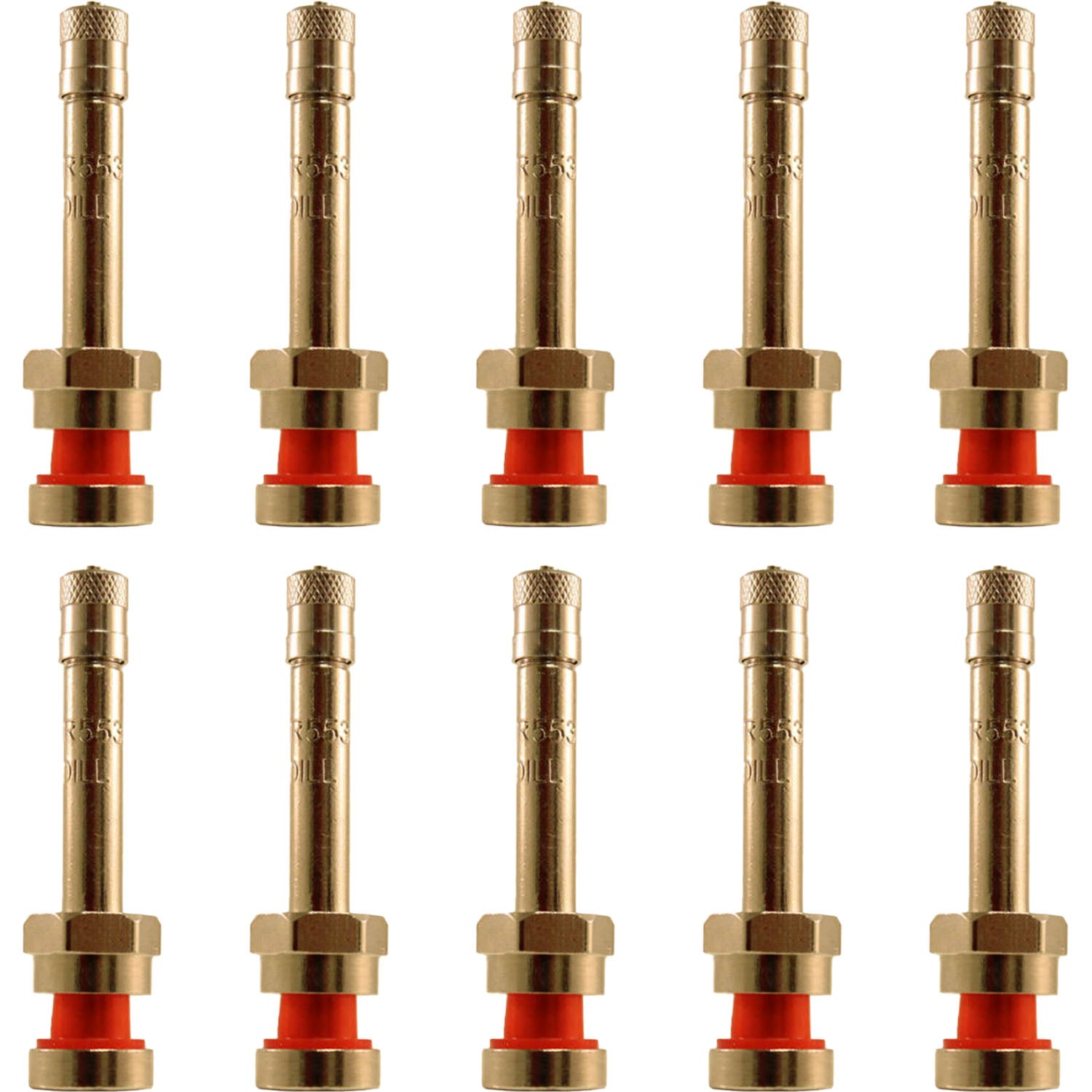 TR553 2.31" Metric Aluminum Wheel Truck Valve Stem Pack of 10