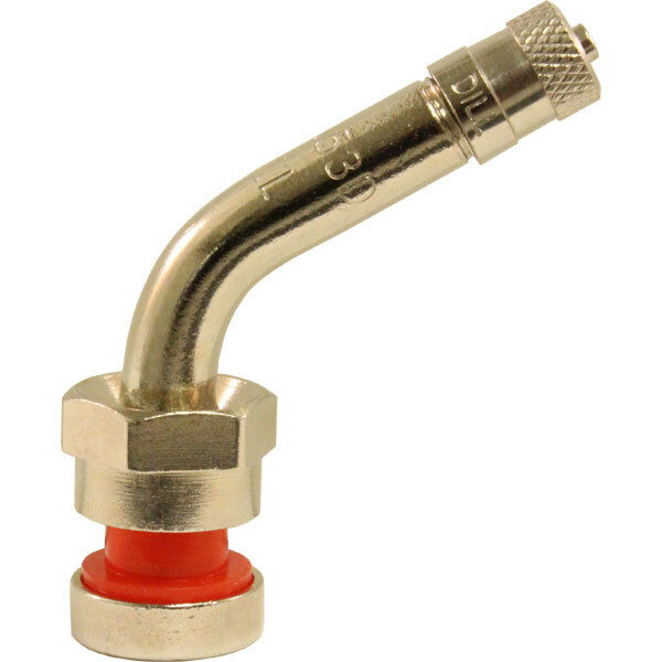 TR553D .98" x 1.38" with 60° Bend Aluminum Wheel Truck Valve Stem Pack of 10