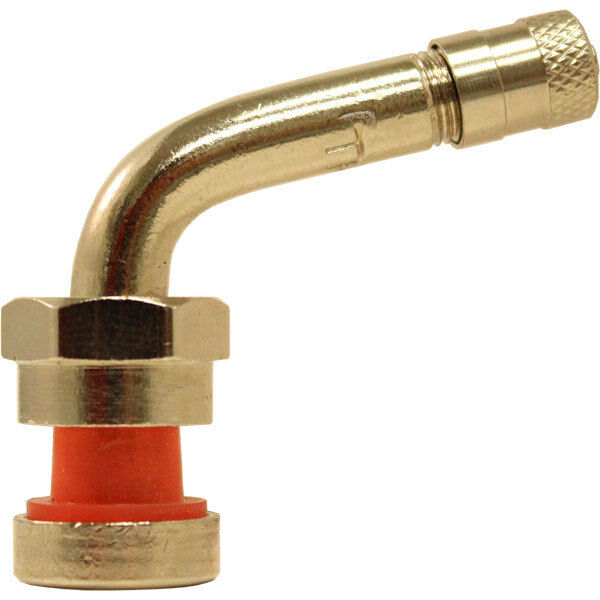 TR553E .98" x 1.38" with 75° Bend Aluminum Wheel Truck Valve Stem Pack of 10