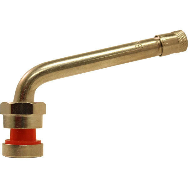 TR555E .98" x 2.6" with 75° Bend Aluminum Wheel Truck Valve Stem Pack of 10