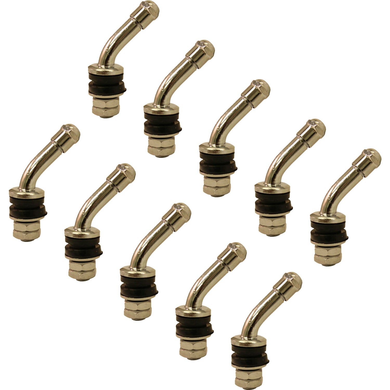 TV6020 Einky 1-1/16" 45° Bend High Performance Chrome Plated Valve Stem Pack of 10