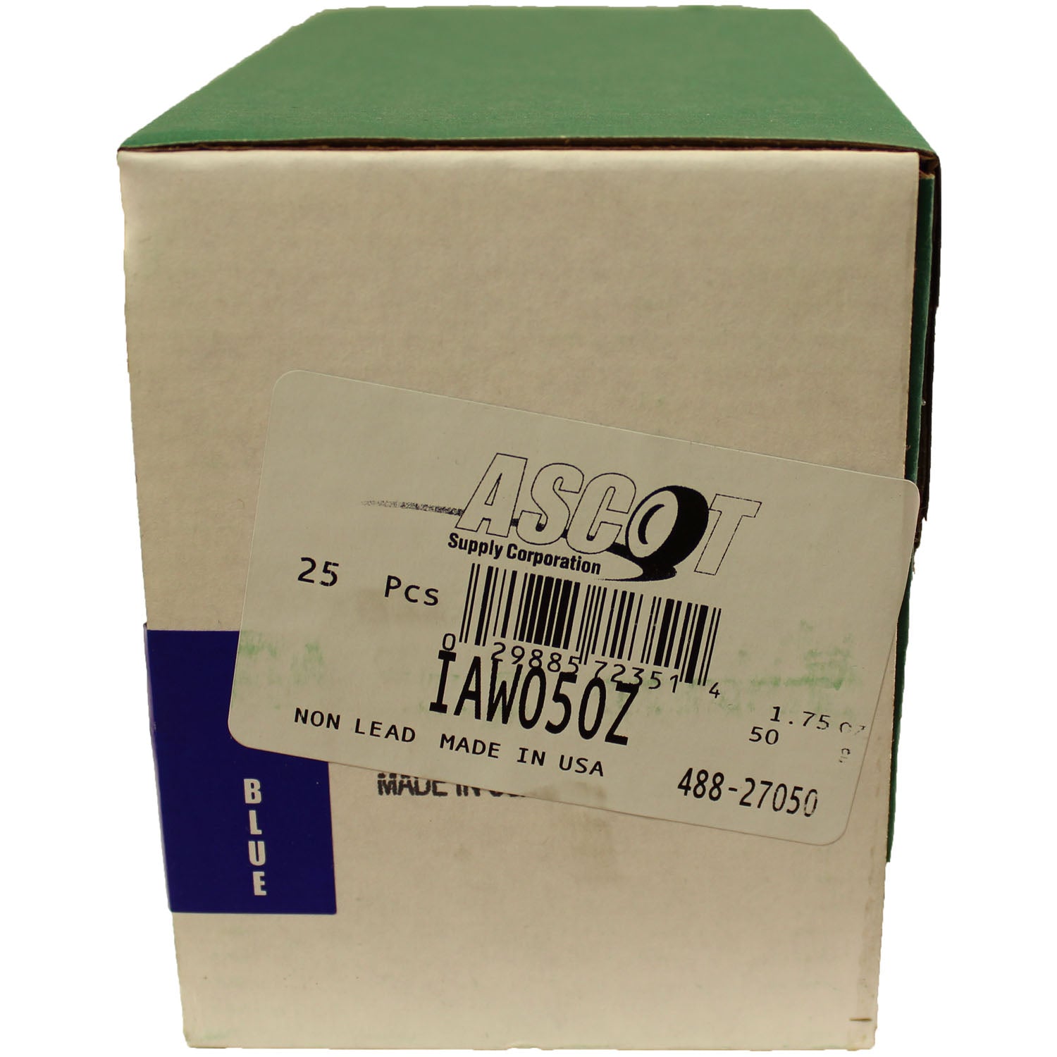 Perfect Equipment IAW050Z Coated Zinc Wheel Weight 50gm (1.75 oz) - Box of 25