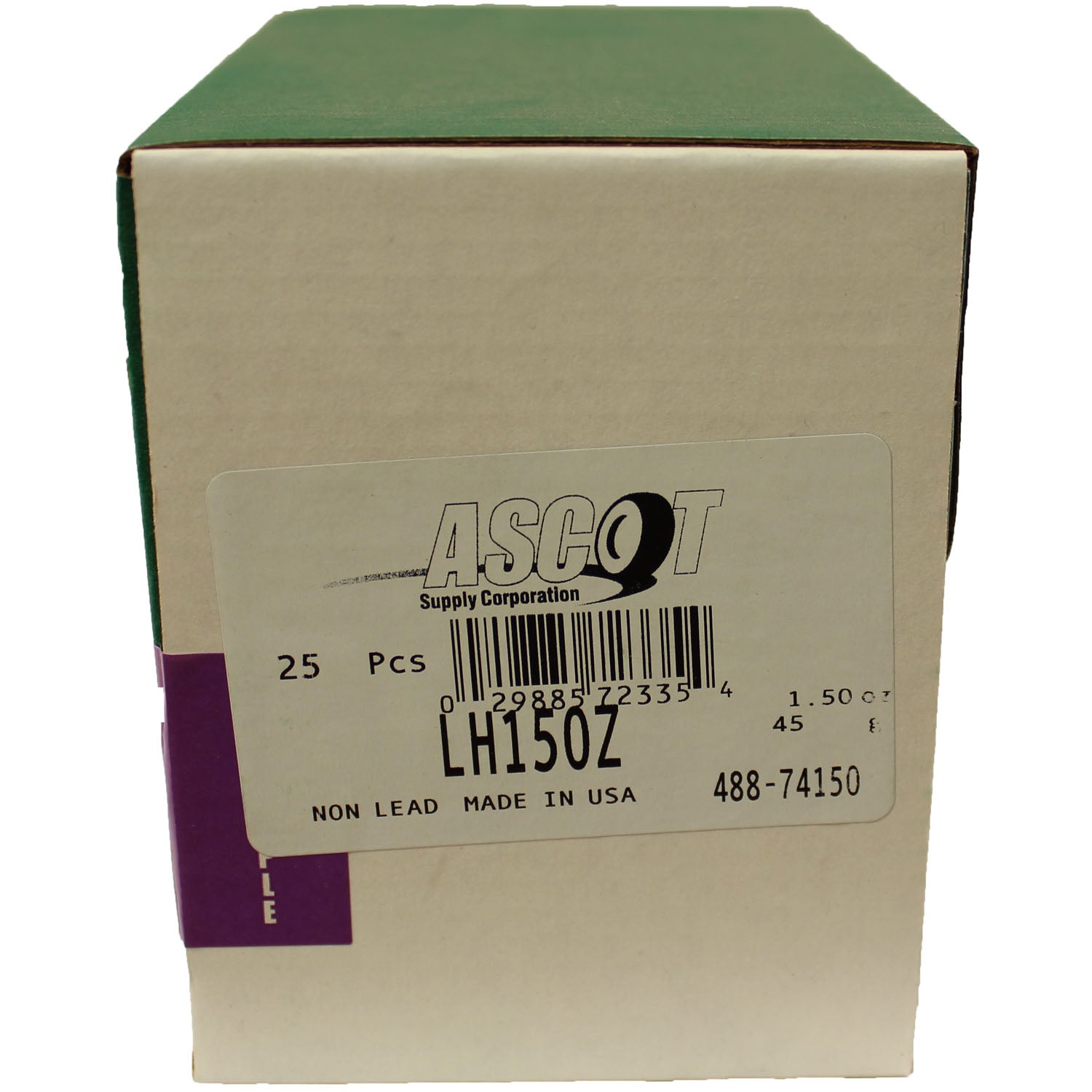 Perfect Equipment LH150Z Coated Zinc Wheel Weight 1.50oz - Box of 25