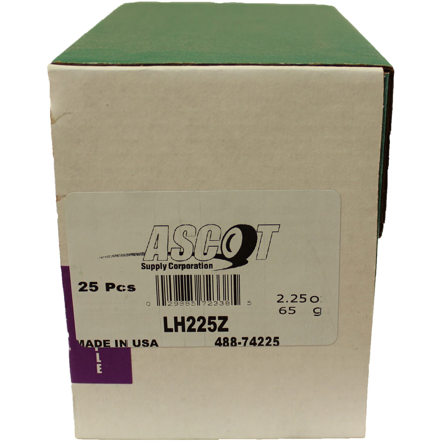 Perfect Equipment LH225Z Coated Zinc Wheel Weight 2.25oz - Box of 25