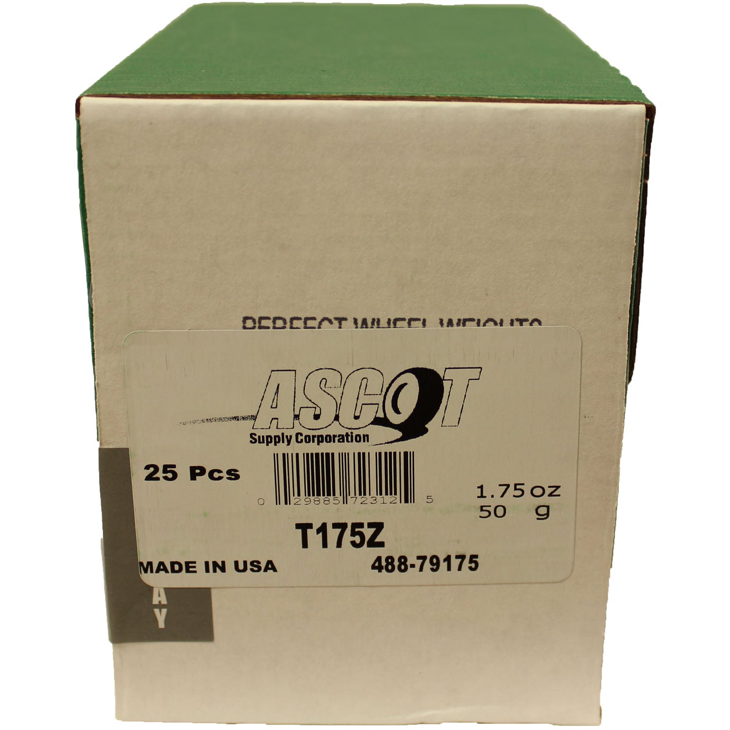 Perfect Equipment T175Z Coated Zinc Wheel Weight 1.75 oz - Box of 25