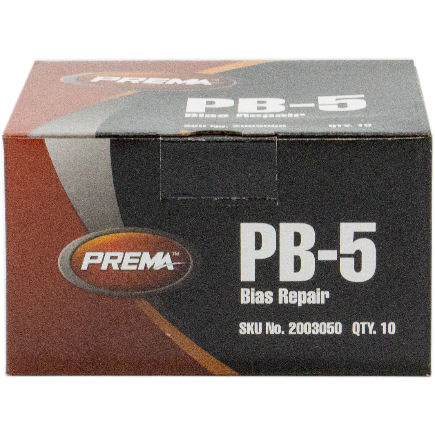 Prema PB-5 Square Bias Tire Patch 4-3/4" 4 Ply Box of 10