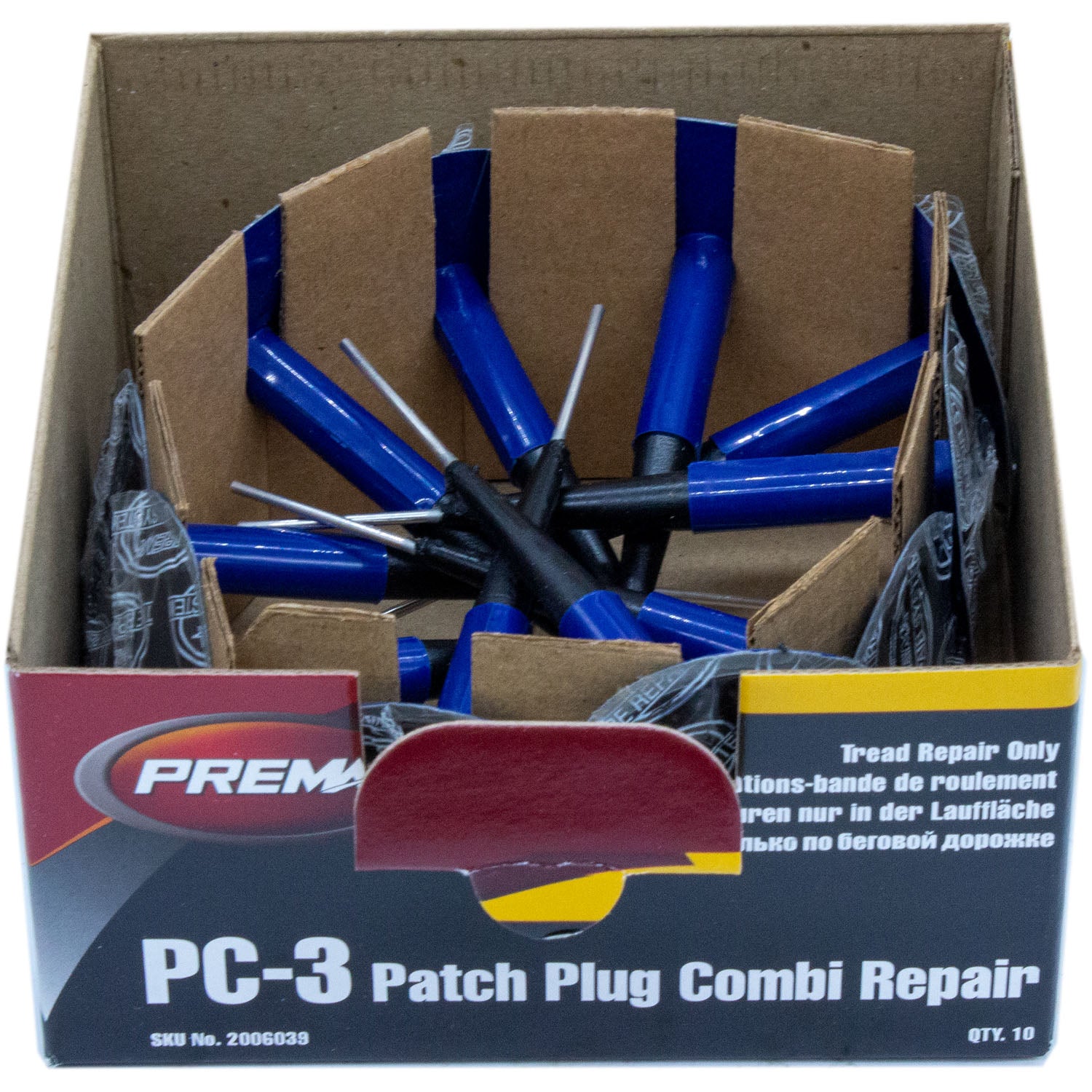Prema PC-3 Combi Patch Plug with Wire 5/16" Box of 10