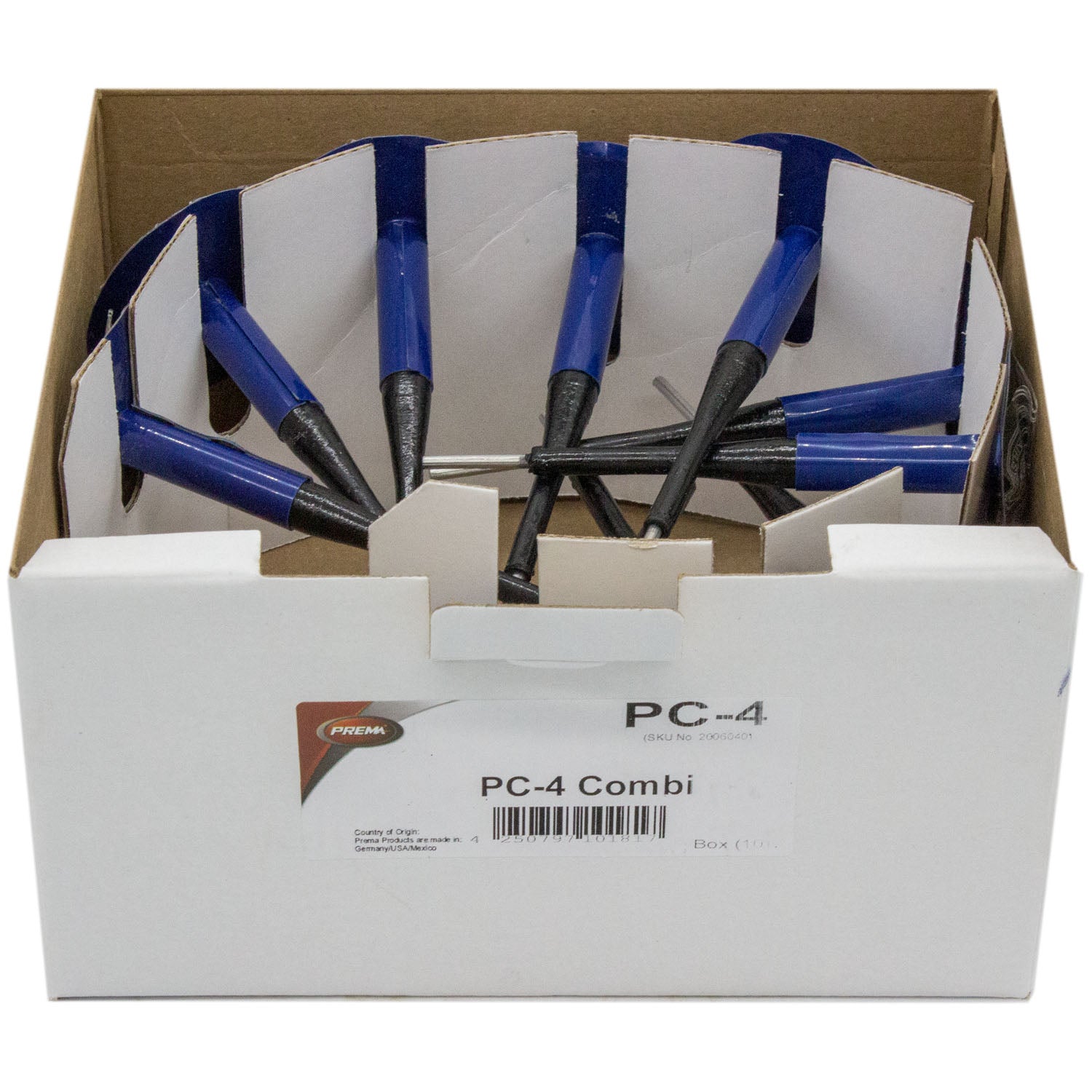 Prema PC-4 Combi Patch Plug with Wire 3/8" Box of 10