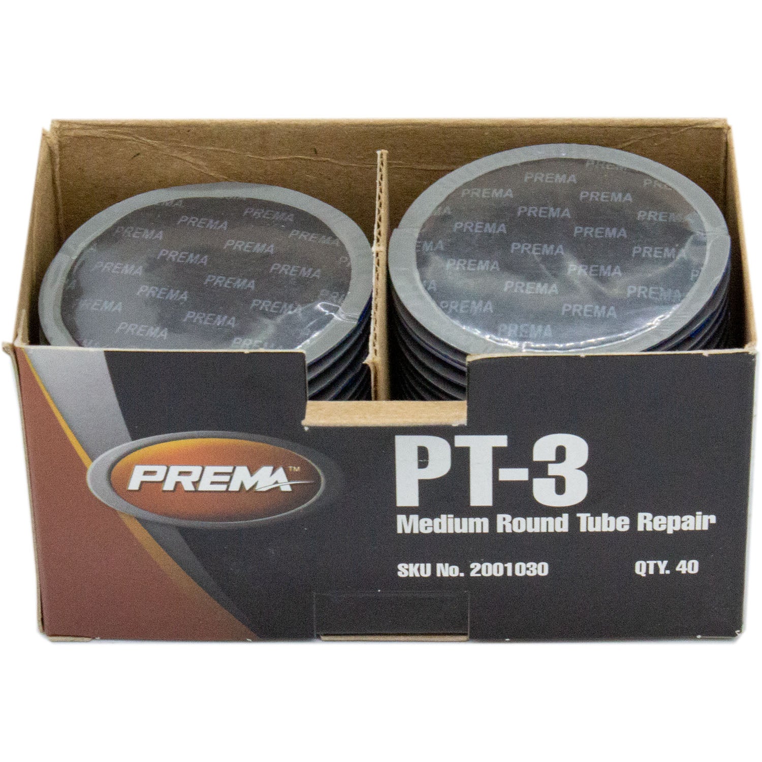 Prema PT-3 Medium Round Tube Patch 2-1/4" Box of 40