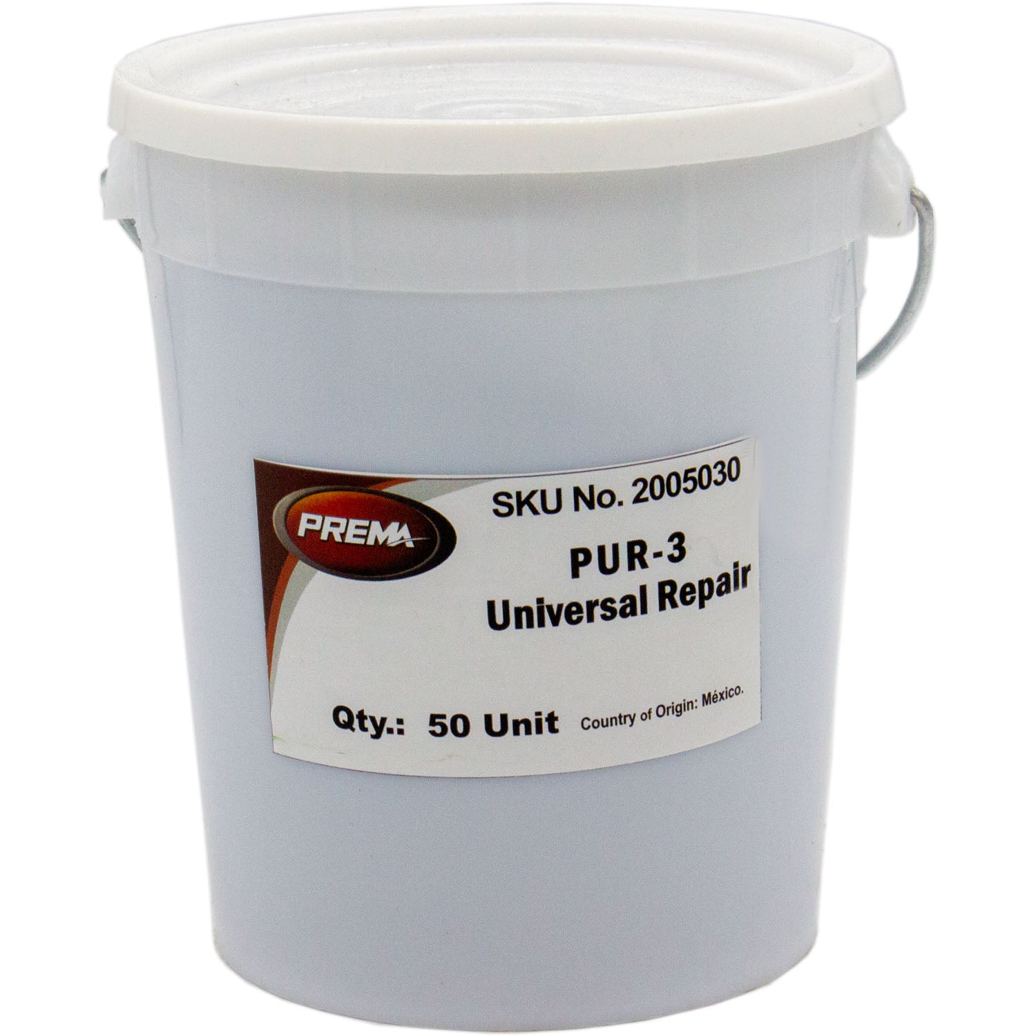 Prema PUR-3 Universal Repair 3" Tire Repair Patch Tub of 50
