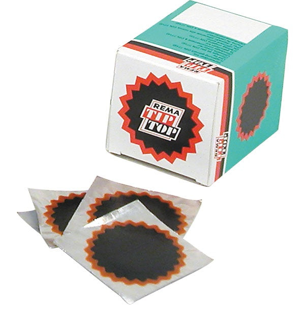 REMA TIP TOP 3-BULK Round Red Edge Tube Patch 2"- Box of 98