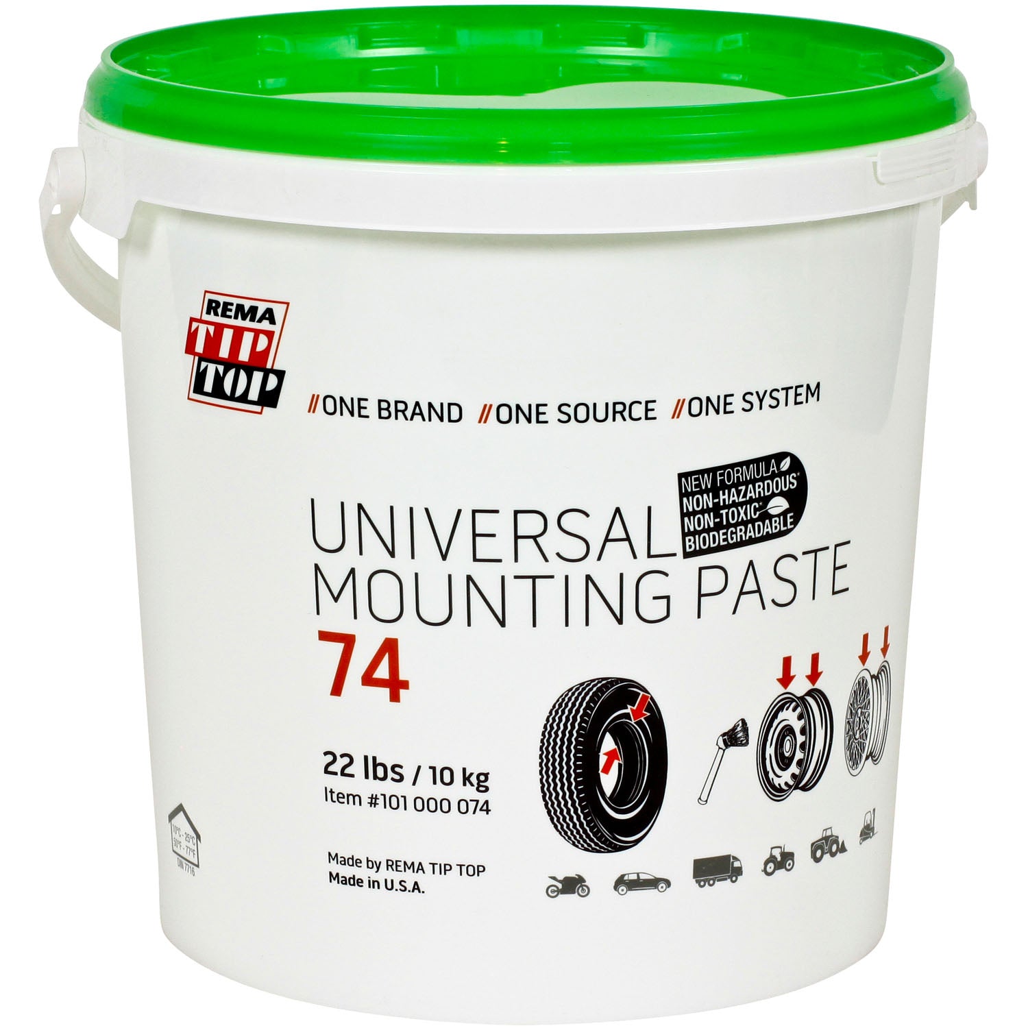 REMA TIP TOP 74 Universal Mounting Paste - White 22lb