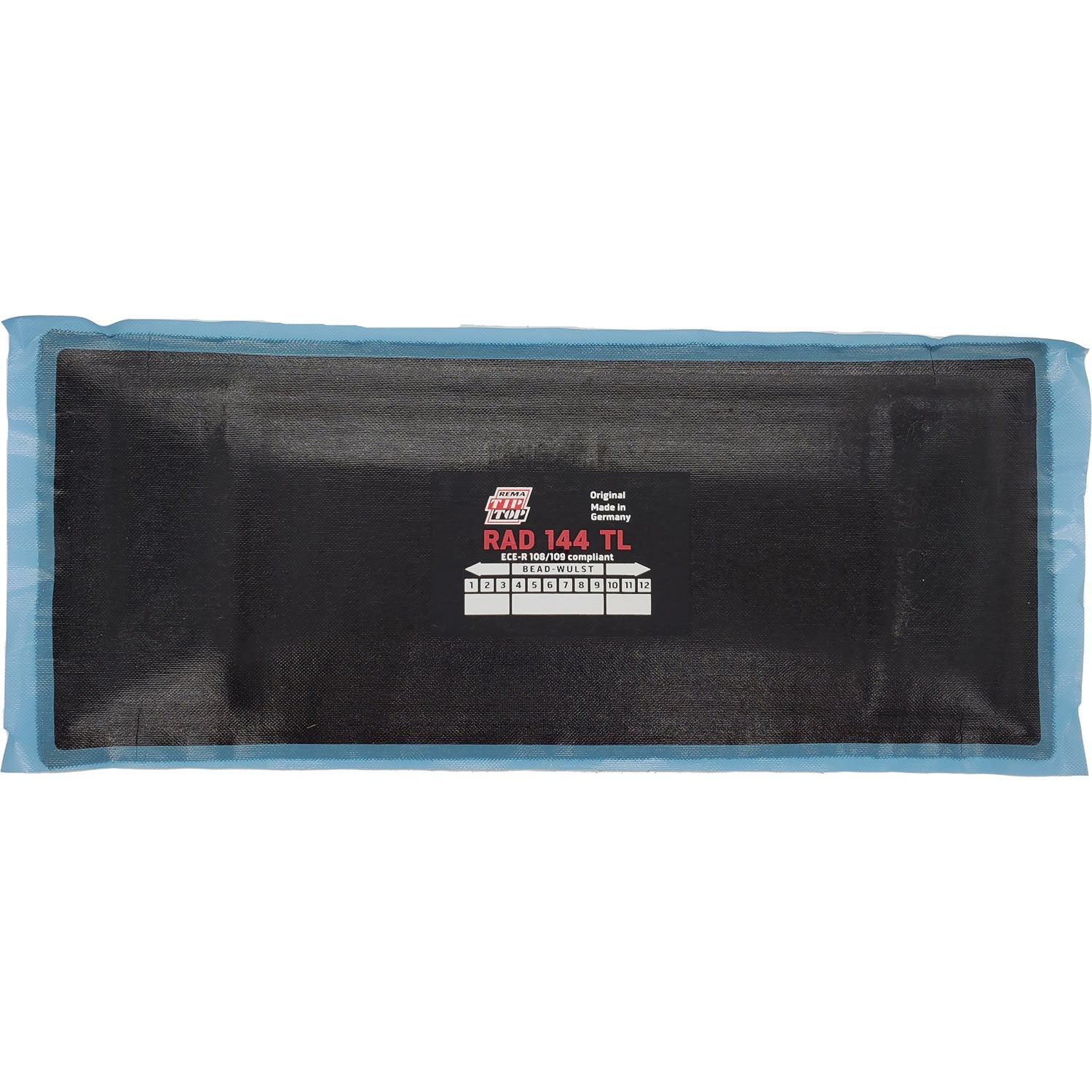 REMA TIP TOP RAD-144 Radial Tire Repair Patch 13" x 5" 4ply - Box of 10