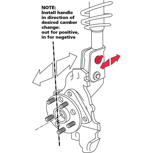 Specialty SPC Peformance 81280 EZ Cam 16mm Adjustable Camber Bolts +/-1.75 deg.