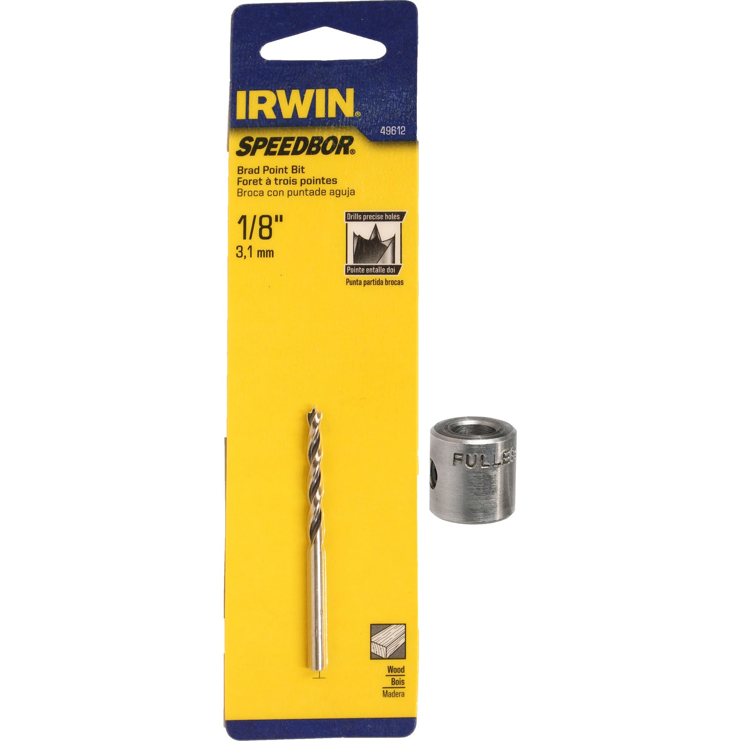 Drill Bit and Stop Collar Bundle for Studding Passenger Tire