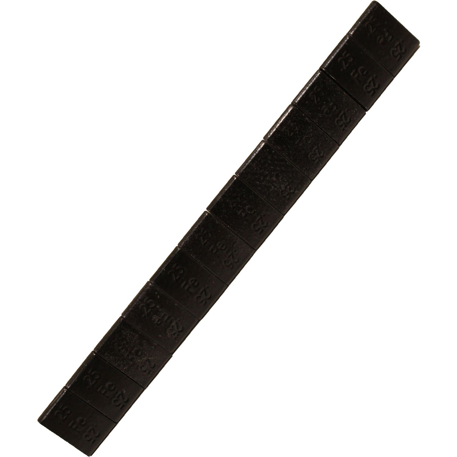 Perfect Equipment 200576FEBLK Steel Adhesive Tape Weight Black 0.25oz 576 Pieces