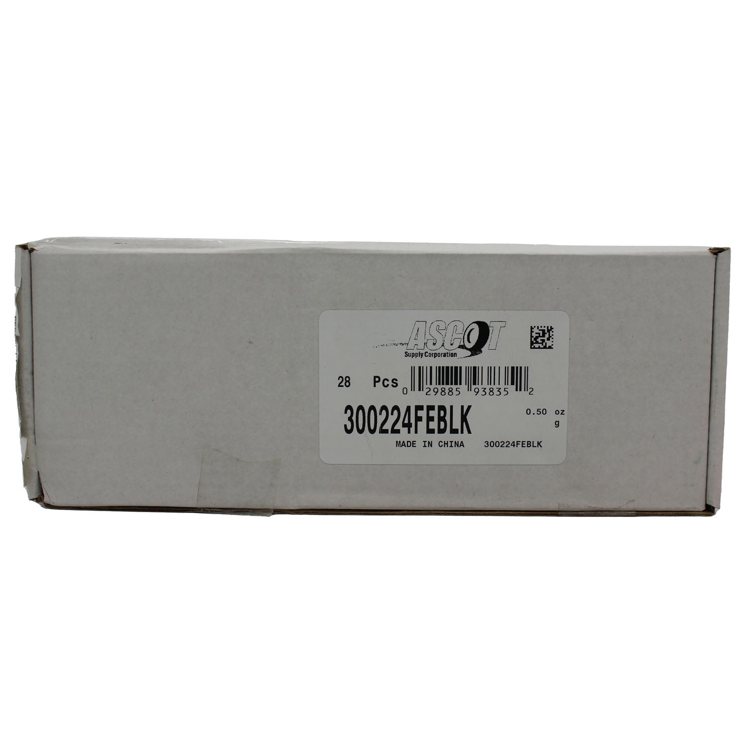 Perfect Equipment 300224FEBLK Steel Adhesive Tape Weight Black 0.50oz 28 Strips