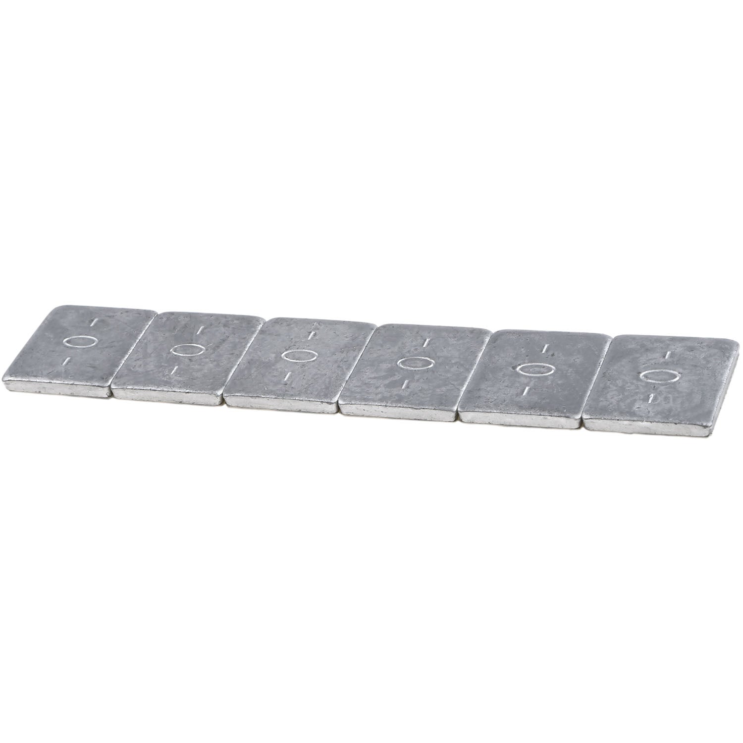 Plombco 506FE-15CW Steel Adhesive Wheel Weight 1.00 oz. 3/4" - 90 Pieces