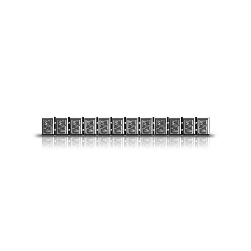 Hoffmann H380CH Chrome Zinc Adhesive Wheel Weight 5g - 600 Pieces