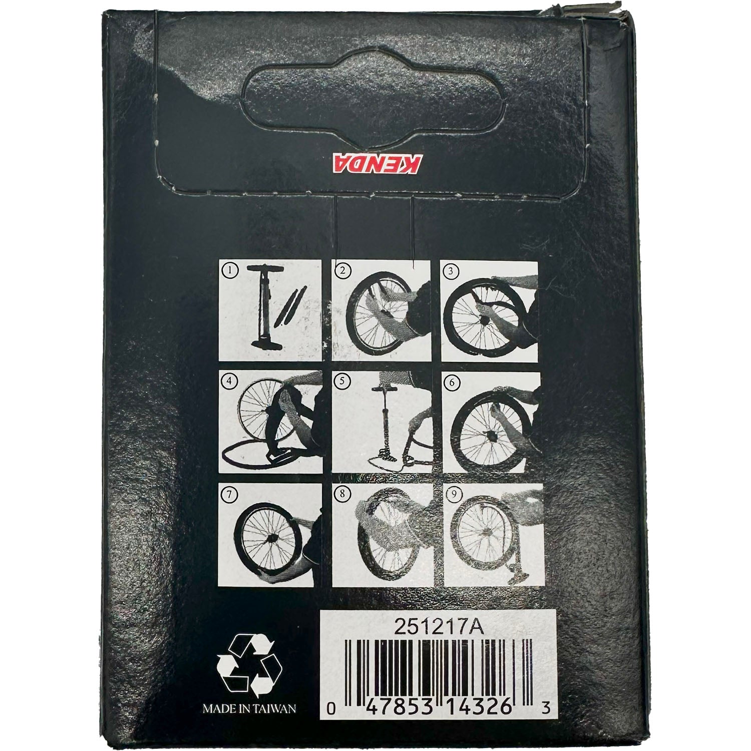 Kenda Bicycle Scooter Tire Inner Tube TR87 45 Degree Valve Stem 12.5x1.75x2.25