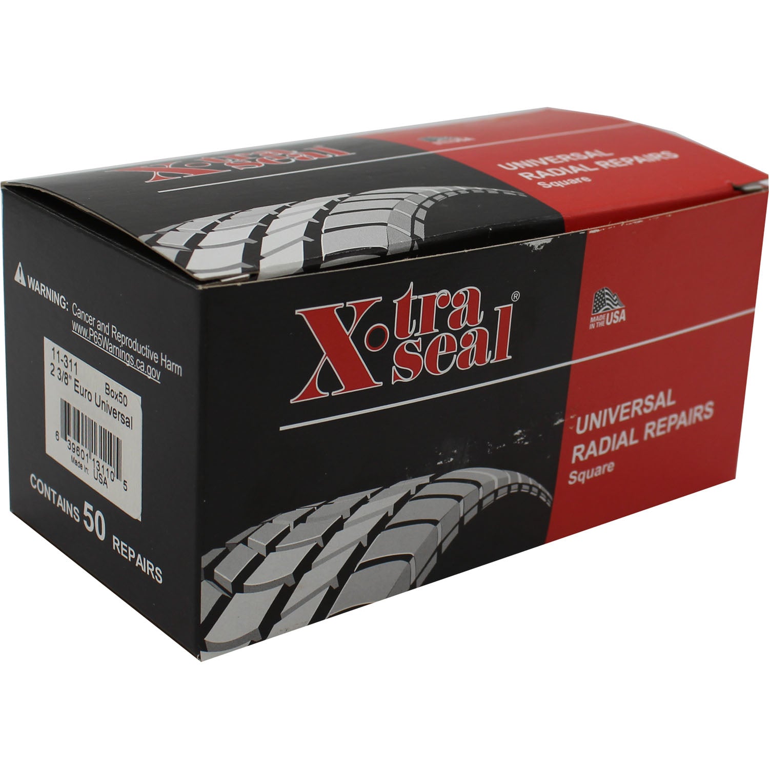 Xtra Seal 11-311 2-1/4" Medium Square Universal Tire Repair Patch Box of 50