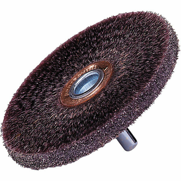 Weiler 35310 3" X 1/4" Encapsulated Wire Wheel .008 Wire 1/4" Stem