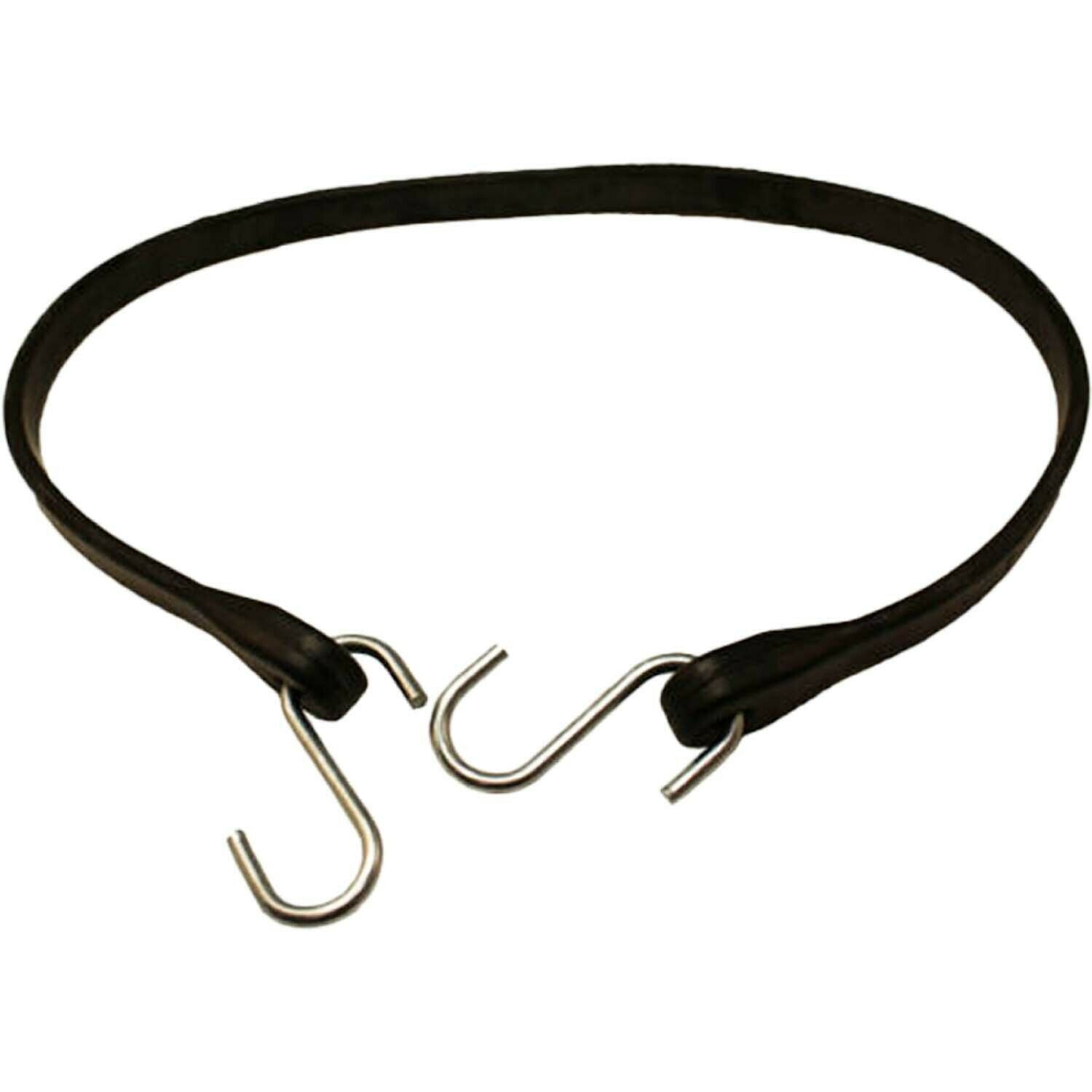 Peerless CC8415 15" EPDM Rubber Bungee Tarp Strap with Hooks