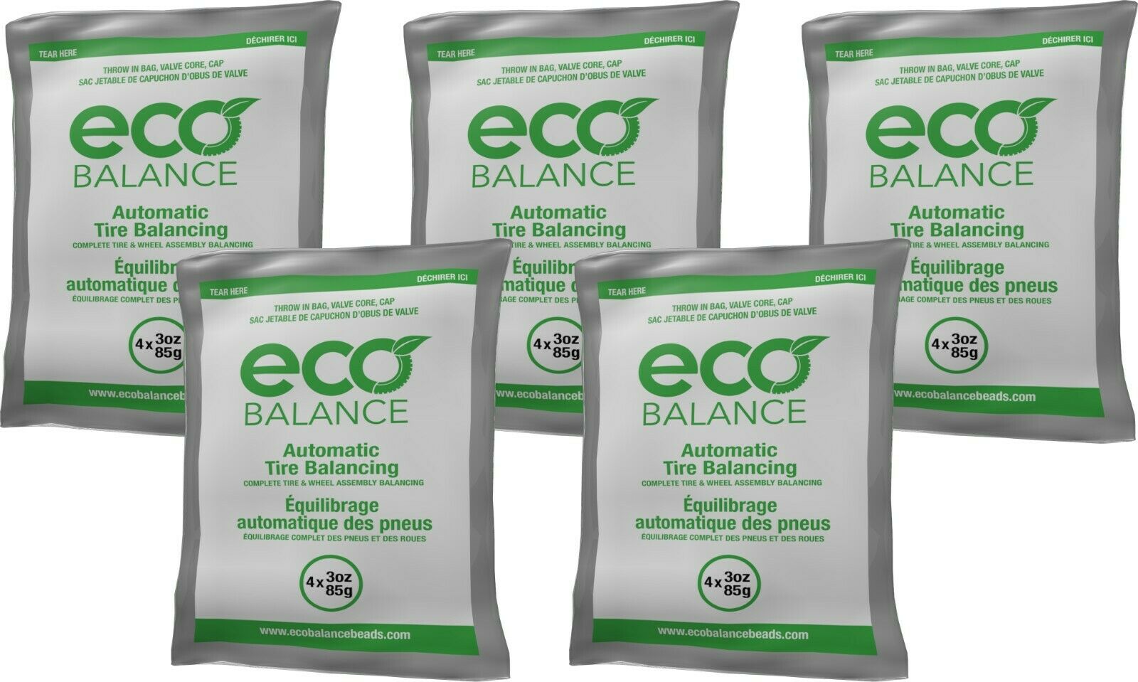 ECO Balance 03EB Tire Balancing Beads 3oz Pack of 5