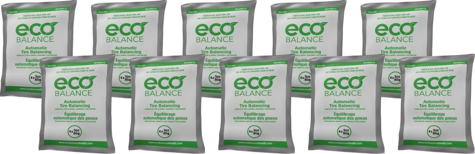 ECO Balance 03EB Tire Balancing Beads 3oz Pack of 10