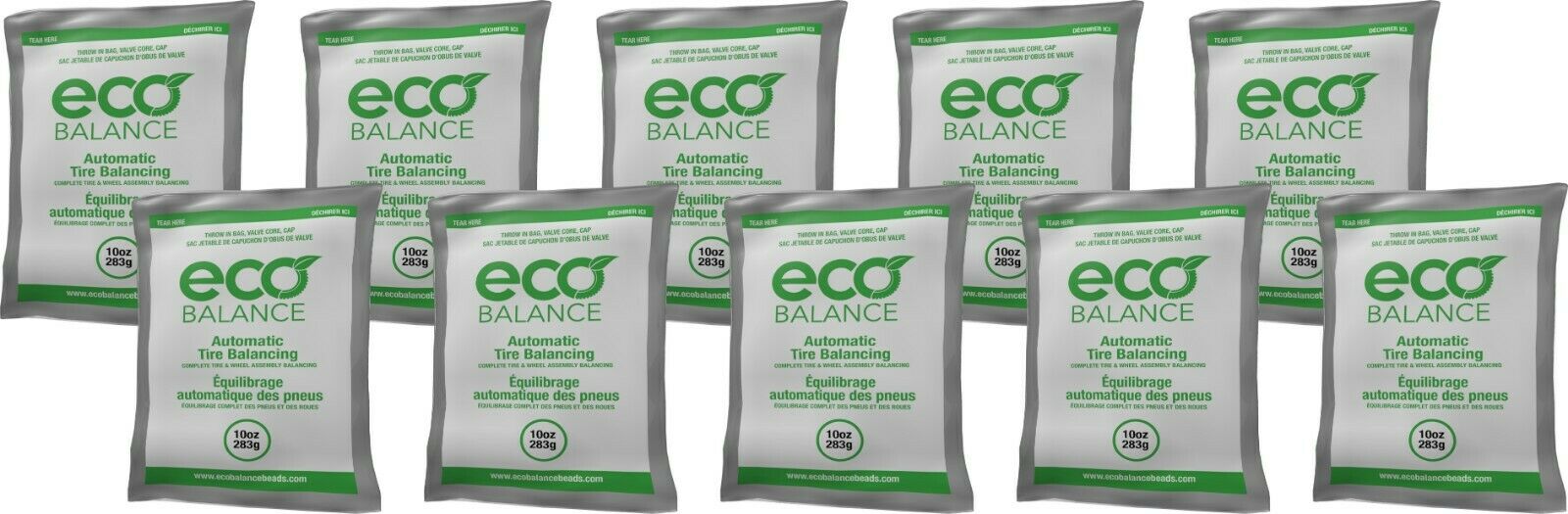 ECO Balance 10EB Tire Balancing Beads 10 oz (10 Bags)