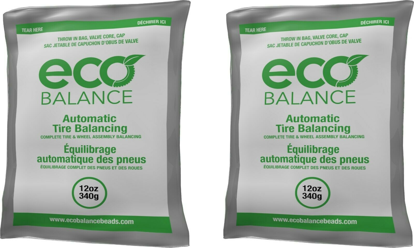 ECO Balance 12EB Tire Balancing Beads 12 oz (2 Bags)